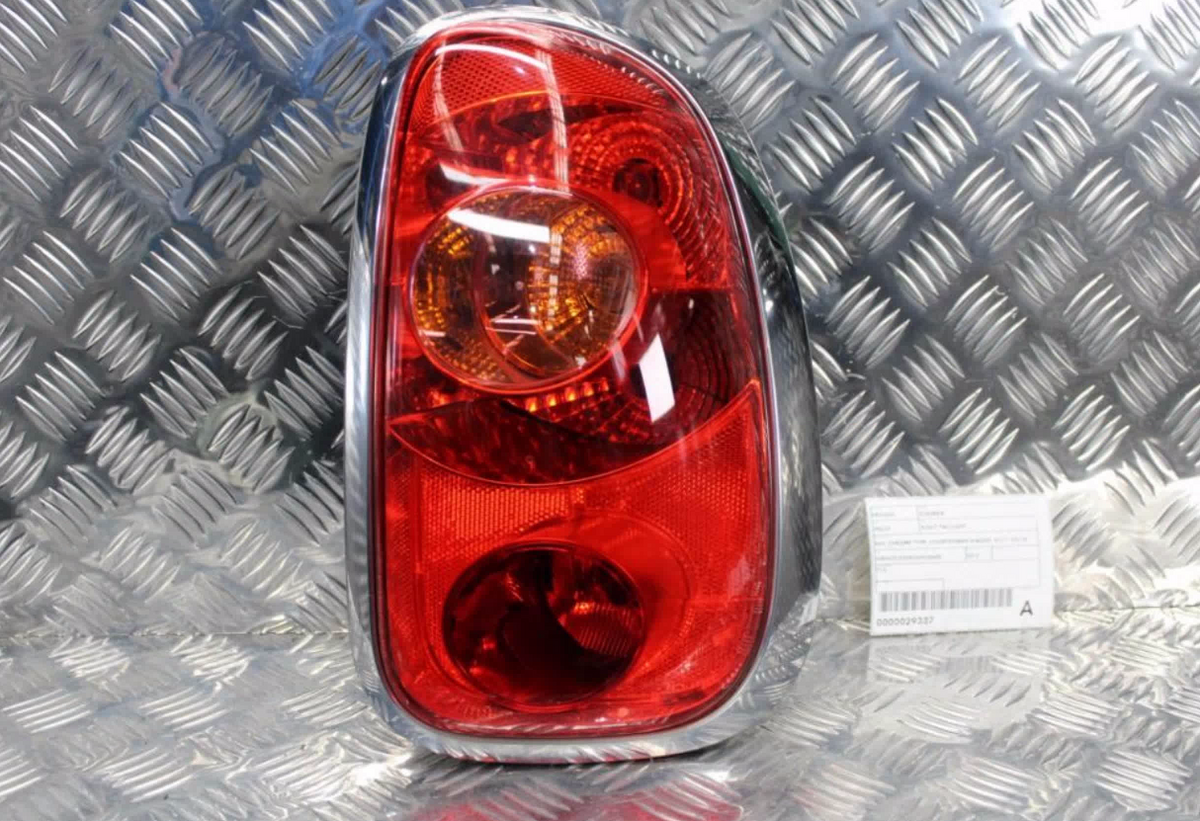 Mini, Cooper Right Taillight R60, Chrome Type, Countryman Wagon, 01/11-09/16