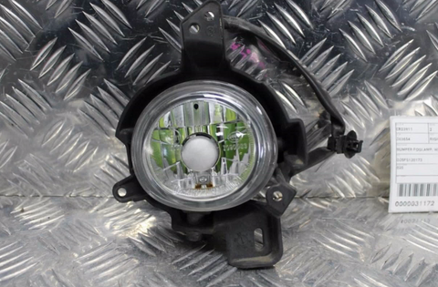 Mazda, 2 Right Indicator/Fog/Side Bumper Foglamp, W/ Halogen Type, Dj/Dl, 09/14-03/17