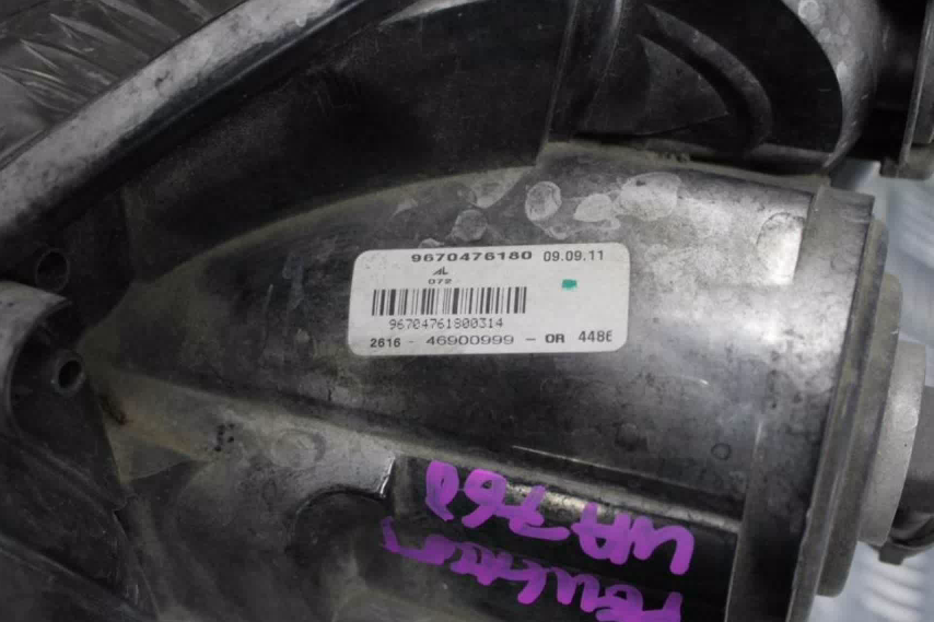 Peugeot, 508 Right Indicator/Fog/Side Bumper Foglamp, 07/11-02/15