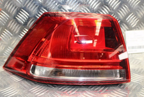 Volkswagen, Golf Left Taillight Gen 7, Hatch, Gti/R-Line/Highline, Non Led Type, 11/12-03/17