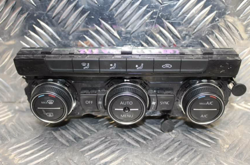 Volkswagen, Golf Heater/Ac Controls Gen 7, Climate Control Type, Non Seat Warmer, 11/12-08/20