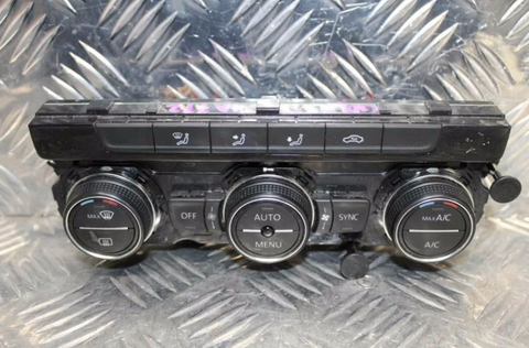 Volkswagen, Golf Heater/Ac Controls Gen 7, Climate Control Type, Non Seat Warmer, 11/12-08/20