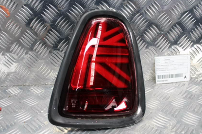 Mini, Cooper Right Taillight R56/R57, Hatch/Cabrio, Clear Indicator Non Red Centre Type, 10/10-05/15