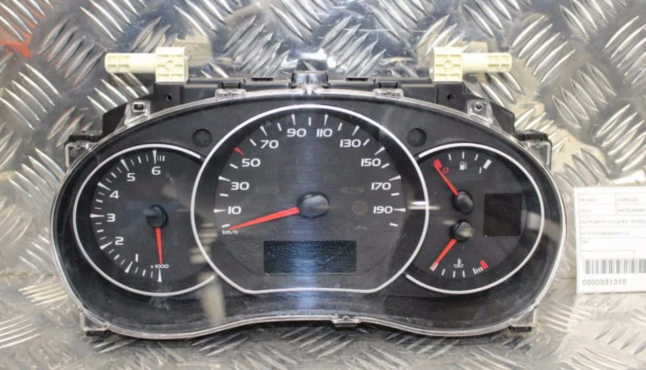 Renault, Kangoo Instrument Cluster Instrument Cluster, Petrol, Auto T/M, X61, 10/10-08/13