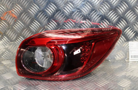 Mazda, 3 Right Taillight Bm-Bn, Hatch, Led Type, 11/13-02/19