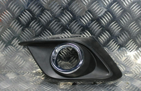 Mazda, 3 Left Indicator/Fog/Side Bumper Foglamp Surround Insert, Chrome, Bm, 11/13-05/16