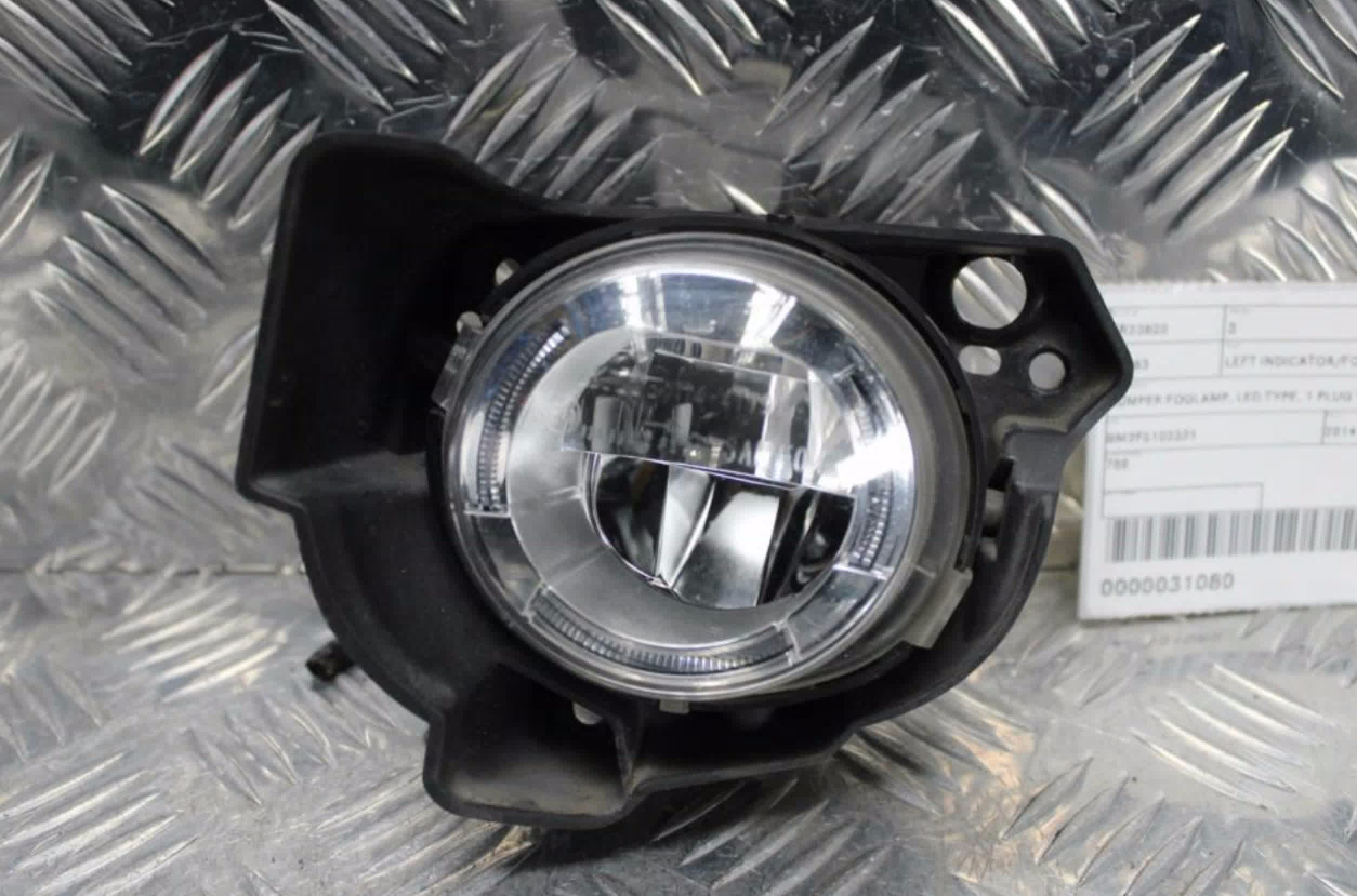 Mazda, 3 Left Indicator/Fog/Side Bumper Foglamp, Led Type, 1 Plug Type, Bm, 11/13-05/16