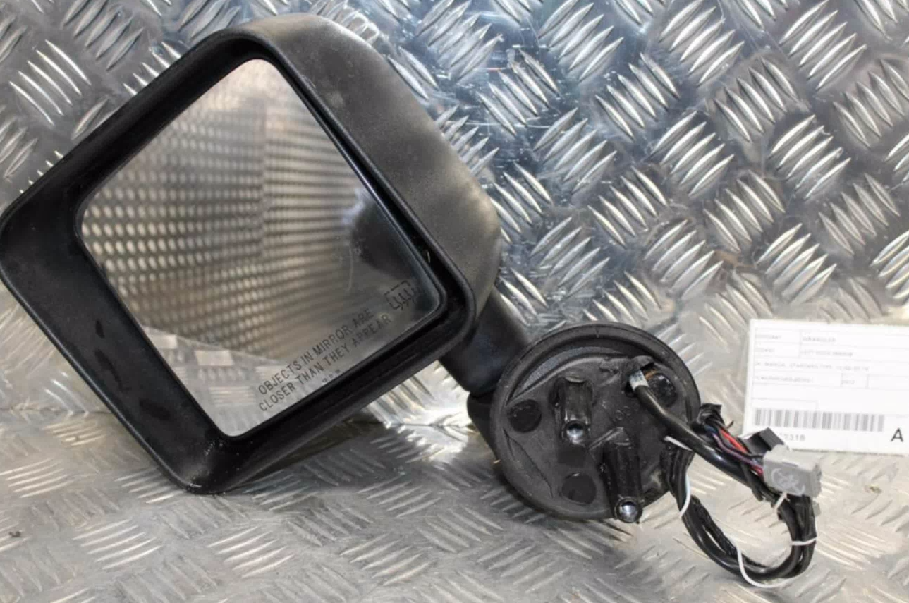 Jeep, Wrangler Left Door Mirror Jk, Manual, Standard Type, 12/06-07/18