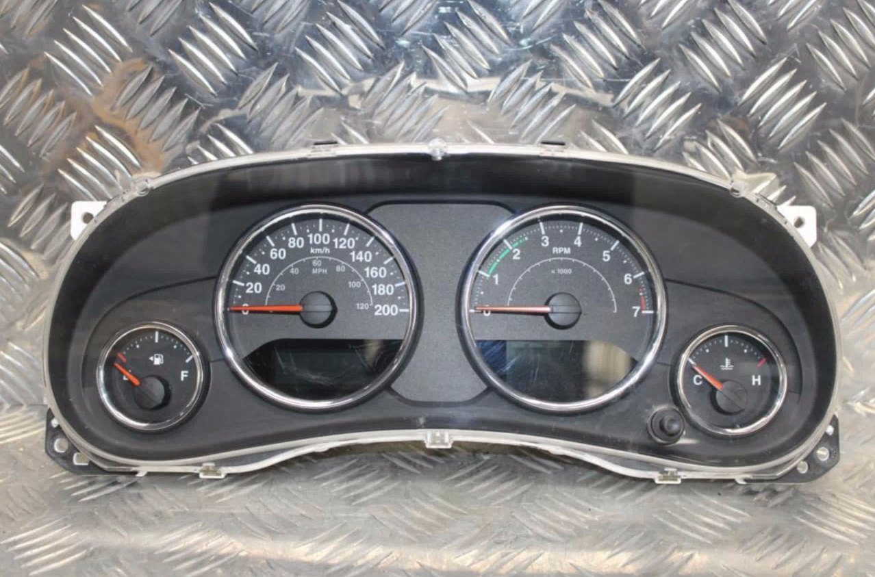 Jeep, Wrangler Instrument Cluster Petrol, Auto T/M, Jk, 11/10-07/18