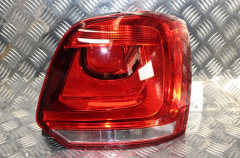 Volkswagen, Polo Right Taillight 6R, Comfortline/Trendline/Gti, 05/10-05/14