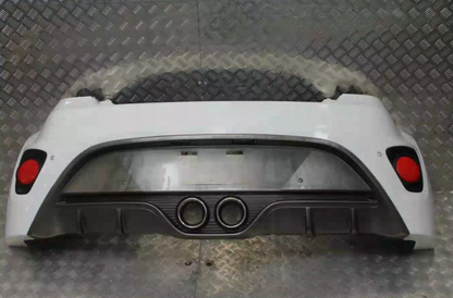 Hyundai, Veloster Rear Bumper Fs, Bumper Bar (2 Piece), Turbo Type, 06/12-02/18