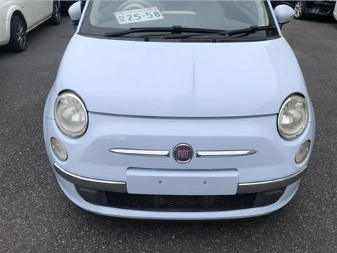 Fiat, 500 Right Taillight In Body, Hatch, Light Grey Lens Edging, 03/08-09/15
