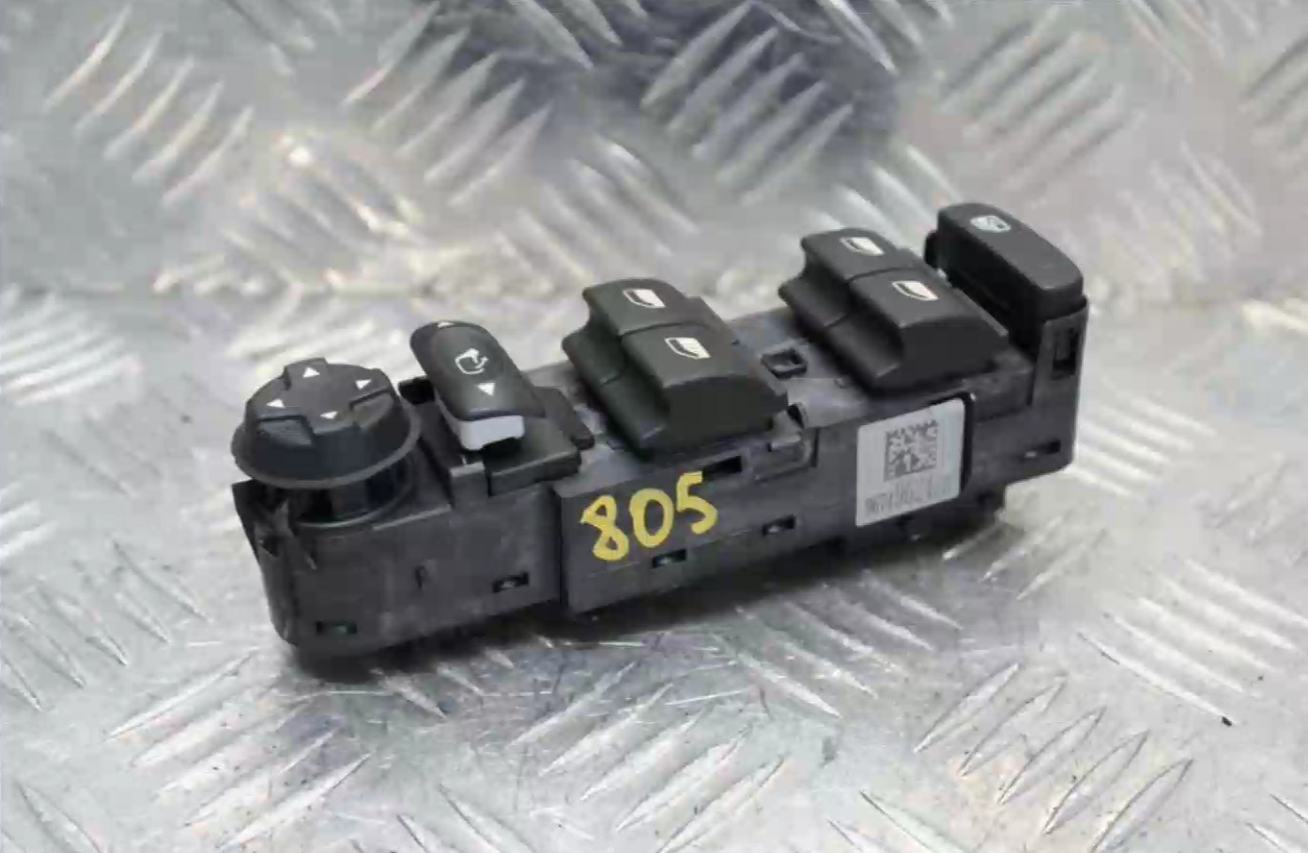 Peugeot, 2008 Power Window Switch Rh Front (Master Switch), A94, 10/13-12/18