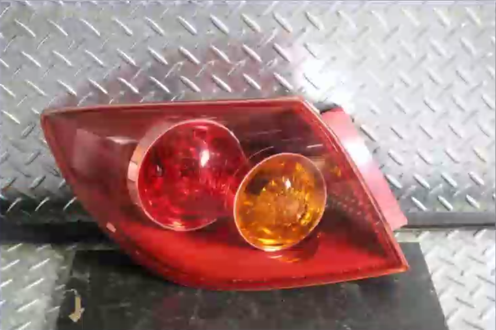 Mazda, 3 Left Taillight Bk, Hatch, 2.0 Eng, Lens# 2912, 10/03-06/06