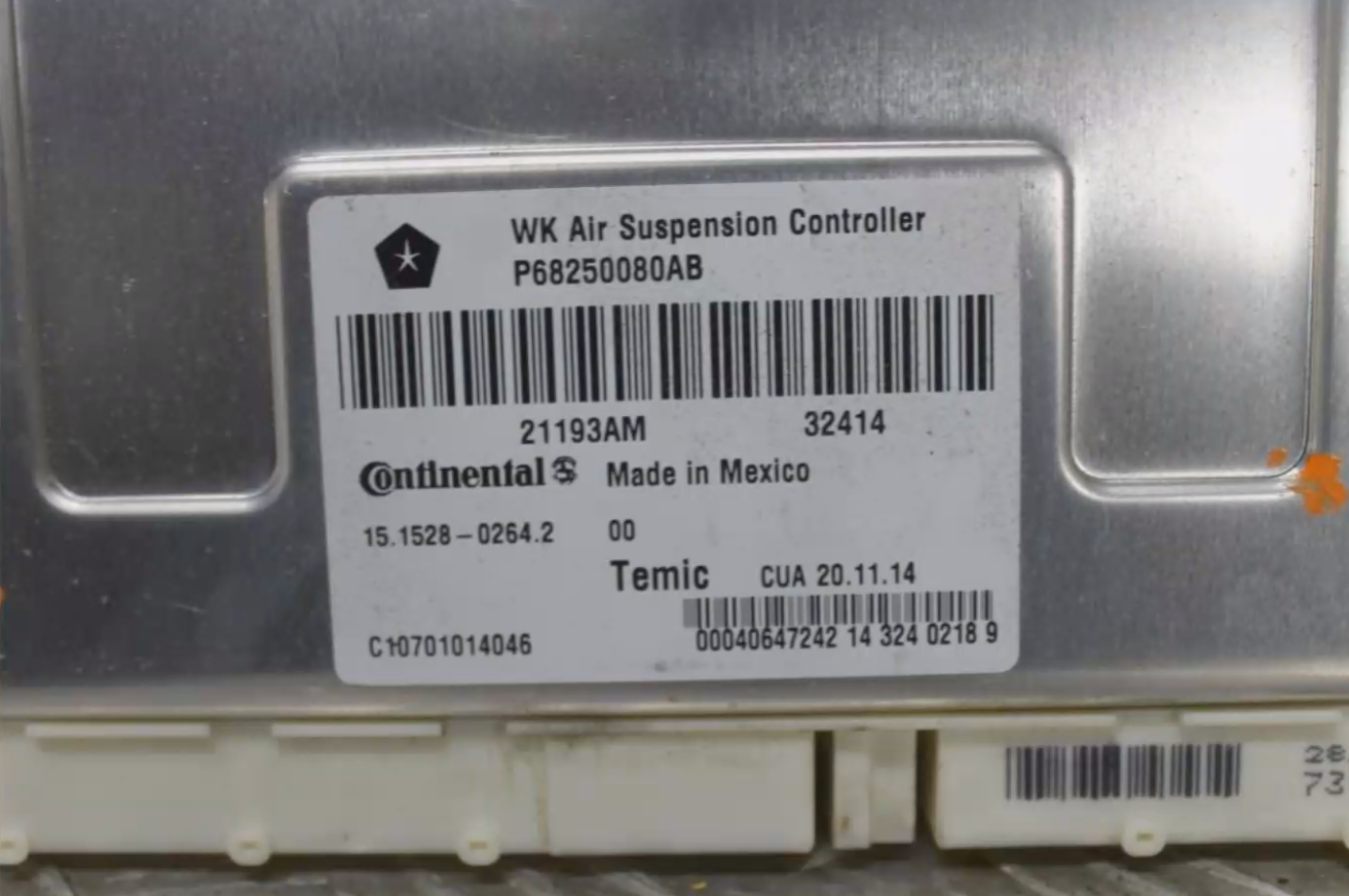 Jeep, Grandcherokee Ecu Air Suspension Control Module, Wk, 10/10-02/22
