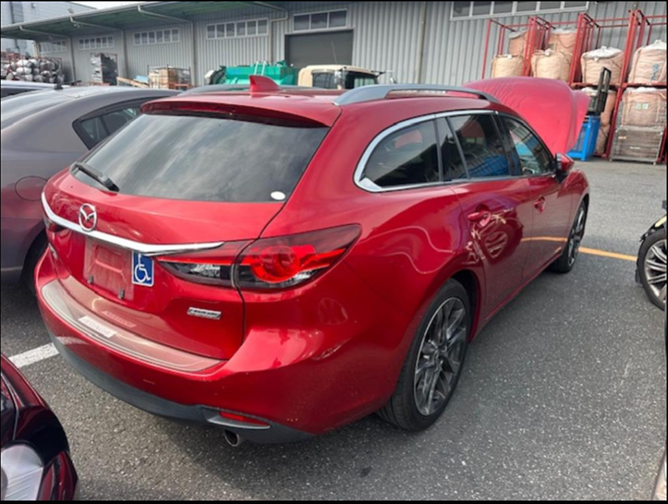 Mazda, 6 Right Door Mirror Gj, Power Fold, W/ Blind Spot Monitor Type, 11/12-06/16