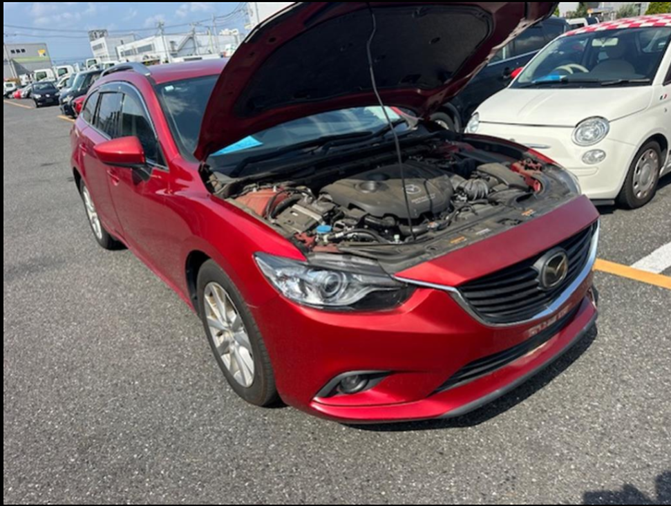 Mazda, 6 Front Bumper Gj-Gl, Non Park Sensor & Non H/Lamp Washer Type, 11/12-02/18