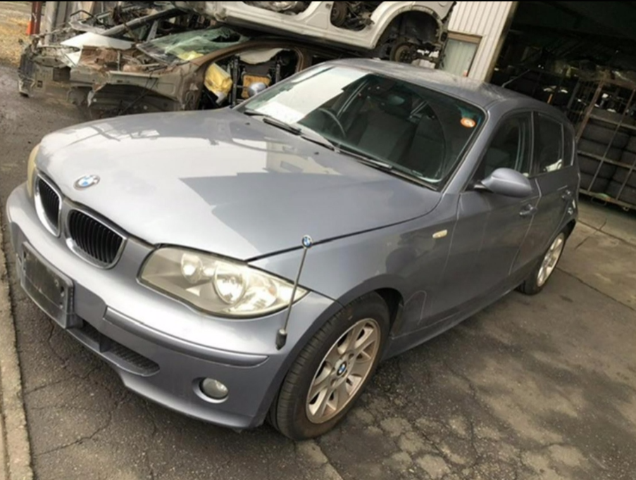 Bmw, 1 Series Front Bumper E87, Hatch, Non H/Lamp Washer Type, W/ Round Foglamp Type, 10/04-05/07