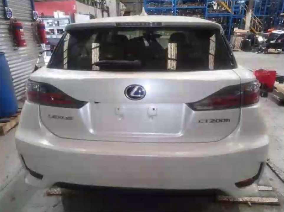 Lexus, Ct200H High Voltage Battery Hybrid Battery, 201.6 Volt, (Behind Rear Seat), Zwa10R, 12/10-
