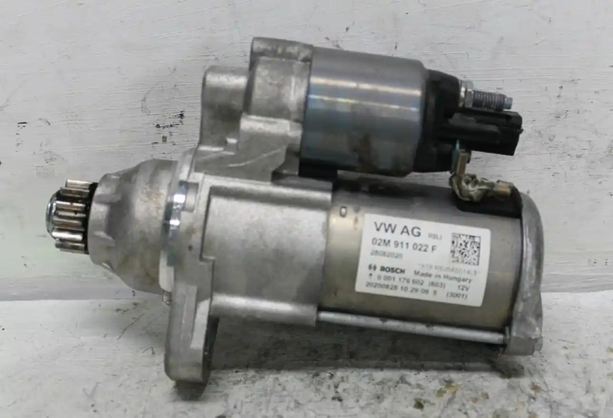 Used Skoda, Fabia Starter Motor Petrol 1.0 Bosch Nj 05/17 08/21 2020 – image 1 - All Good Parts