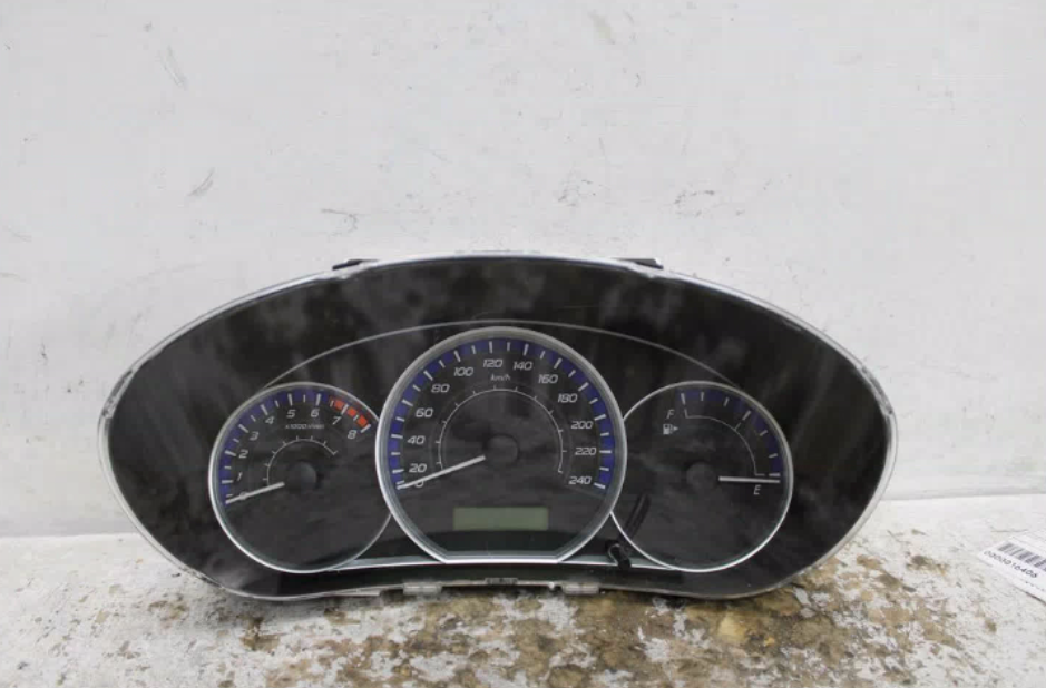 Subaru, Forester Instrument Cluster Instrument Cluster P/N Sc630 02/08 12/12