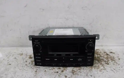 Subaru, Forester Stereo/Head Unit Cd Player Cp225K1 02/08 08/12