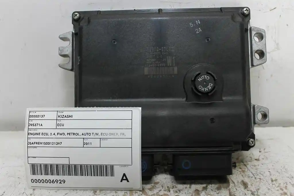 Suzuki, Kizashi Ecu 2.4 Fwd Petrol Auto T/M Ecu Only Fr 12/09 01/17