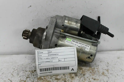 Used Volkswagen, Golf Starter Motor Petrol 1.4 Gen 6 10/08 01/16 2011 – image 1 - All Good Parts