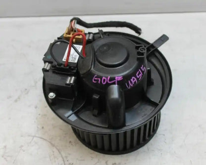 Used Volkswagen, Golf Heater Fan Motor Gen 5, Valeo P/N 1K2820015E, W/ Climate Control Type, 06/04-02/09 J7565 2007 – main images - All Good Parts
