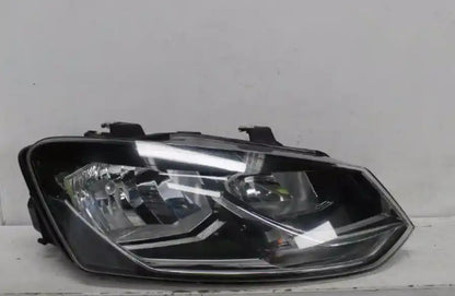 Used Volkswagen, Polo Right Headlamp 6R Halogen Rectangular Reflector Type 05/14 09/17 2016 – image 1 - All Good Parts