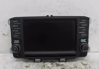 Used Volkswagen, Polo Stereo/Head Unit Display Unit 6.5In Composition Media Non Sat Nav Type 6R 05/10 09/17 2016 – image 1 - All Good Parts