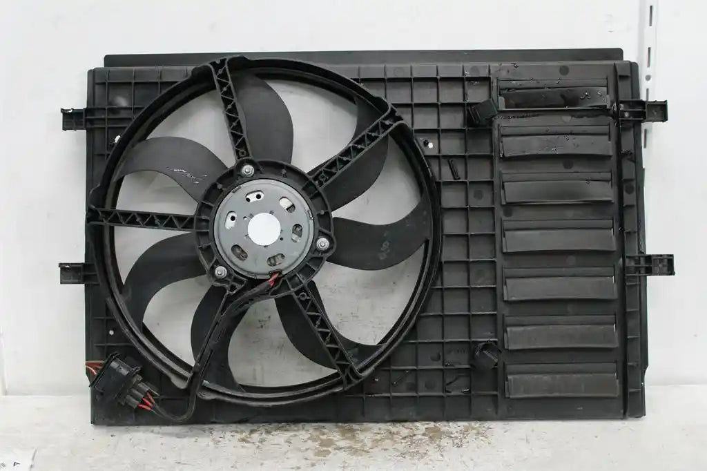 Used Volkswagen, Polo Fan Single Fan Assy 1.2/1.6 Petrol/Diesel 6R 05/10 09/17 2011 – main images - All Good Parts