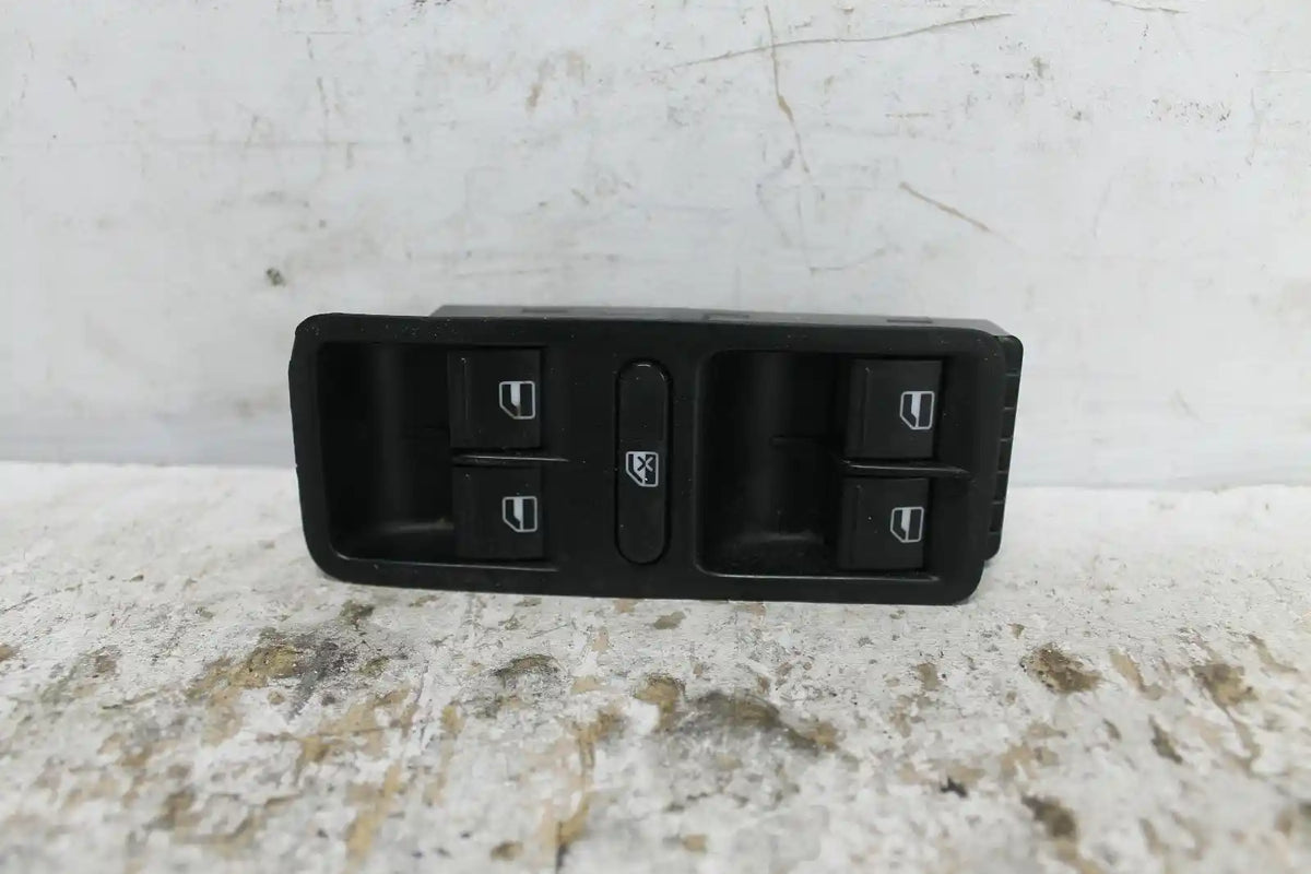 Used Volkswagen, Polo Power Window Switch Rh Front (Master Switch) 8 Pin Type Black Backing 6R 05/10 05/14 2011 – main images - All Good Parts