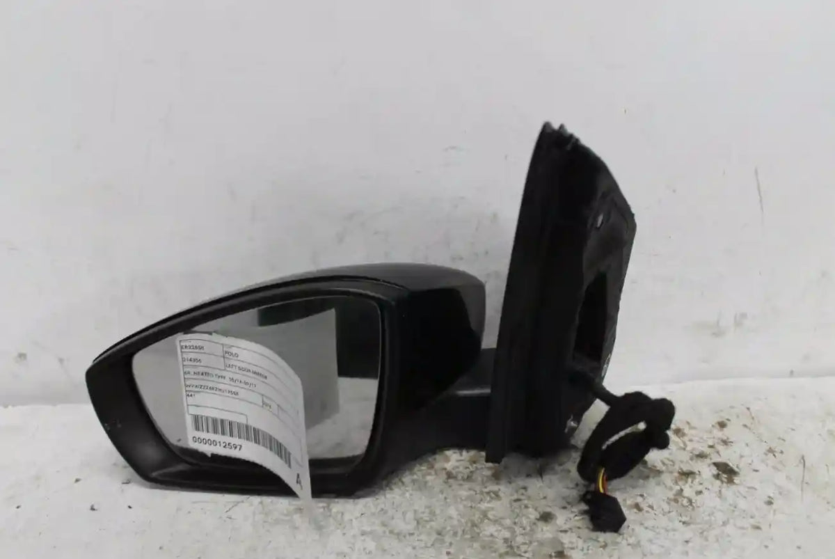 Used Volkswagen, Polo Left Door Mirror 6R Heated Type 05/14 09/17 2016 – main images - All Good Parts
