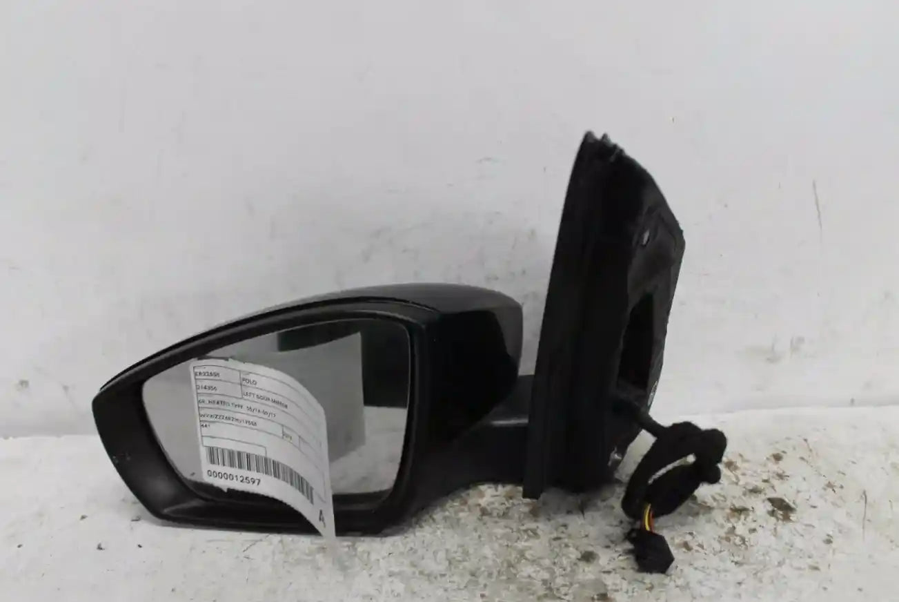 Volkswagen, Polo Left Door Mirror 6R Heated Type 05/14 09/17