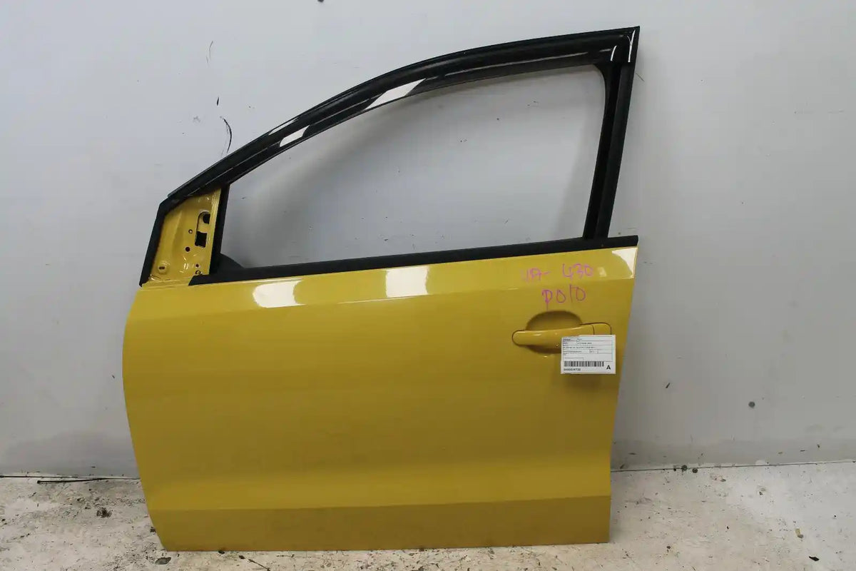 Used Volkswagen, Polo Left Front Door 6R 5Dr Hatch 05/10 09/17 (Aus Only) 2011 – main images - All Good Parts