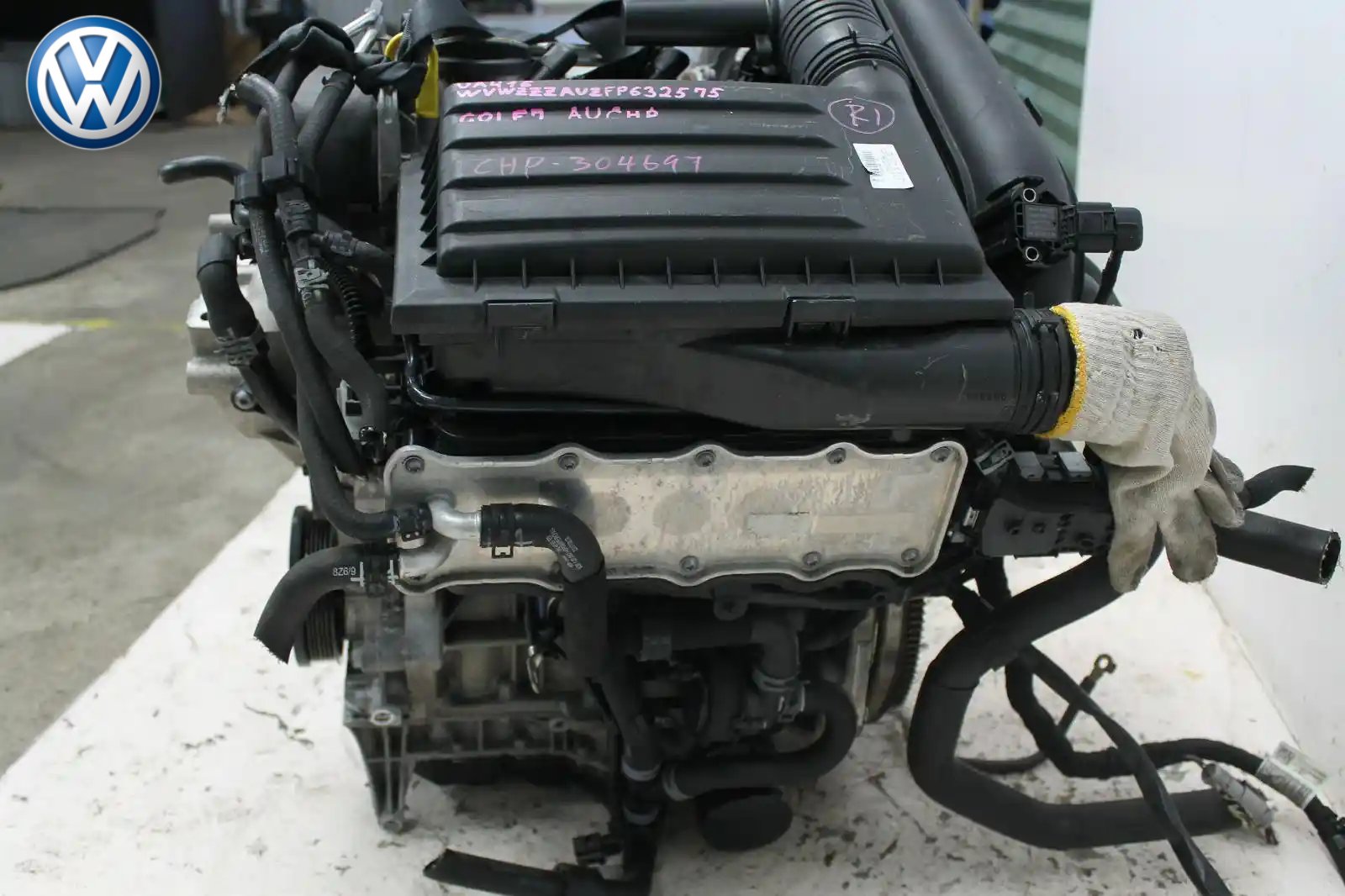 Used Volkwagen, Golf Engine Petrol 1.4 Turbo Gen 7 Chpa Code 12/12 08/20 2015 – image 1 - All Good Parts