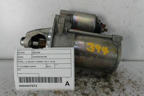 Volvo, S60/V60 Starter Motor Petrol 1.6 B4164T F Series 10/11 12/18