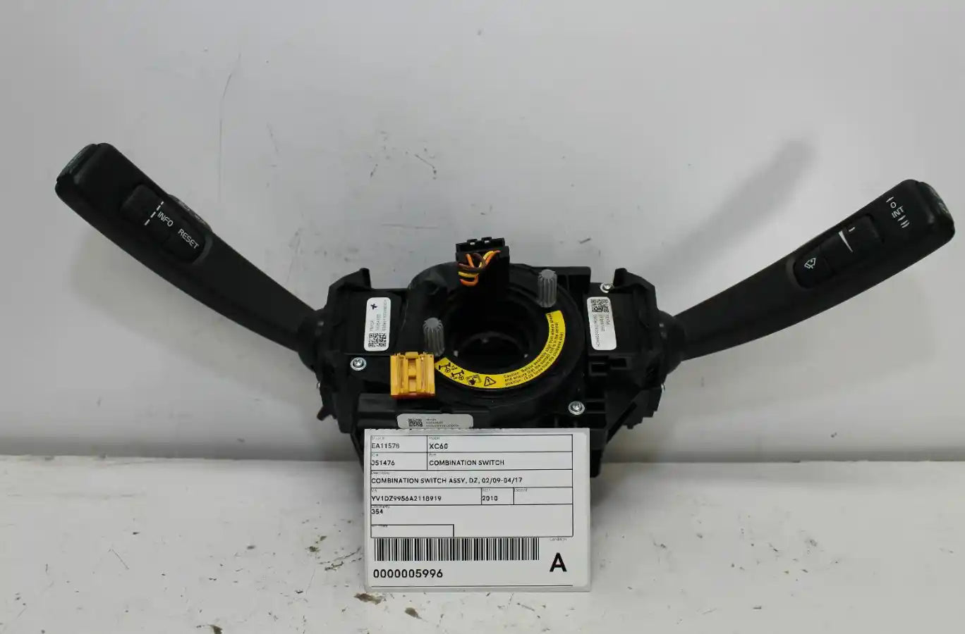 Volvo, Xc60 Combination Switch Combination Switch Assy Dz 02/09 04/17