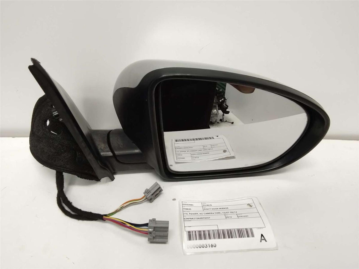 Nissan, Dualis, Ti, I J10, Right Door Mirror