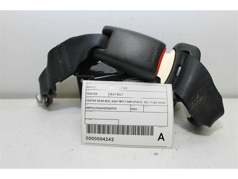 Mitsubishi, Outlander, Centre Seat Belt