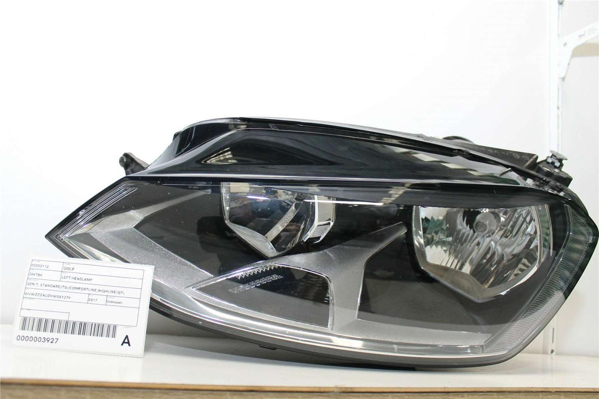 Volkswagen, Golf, MK7 - 5G BE BQ, Left Headlamp