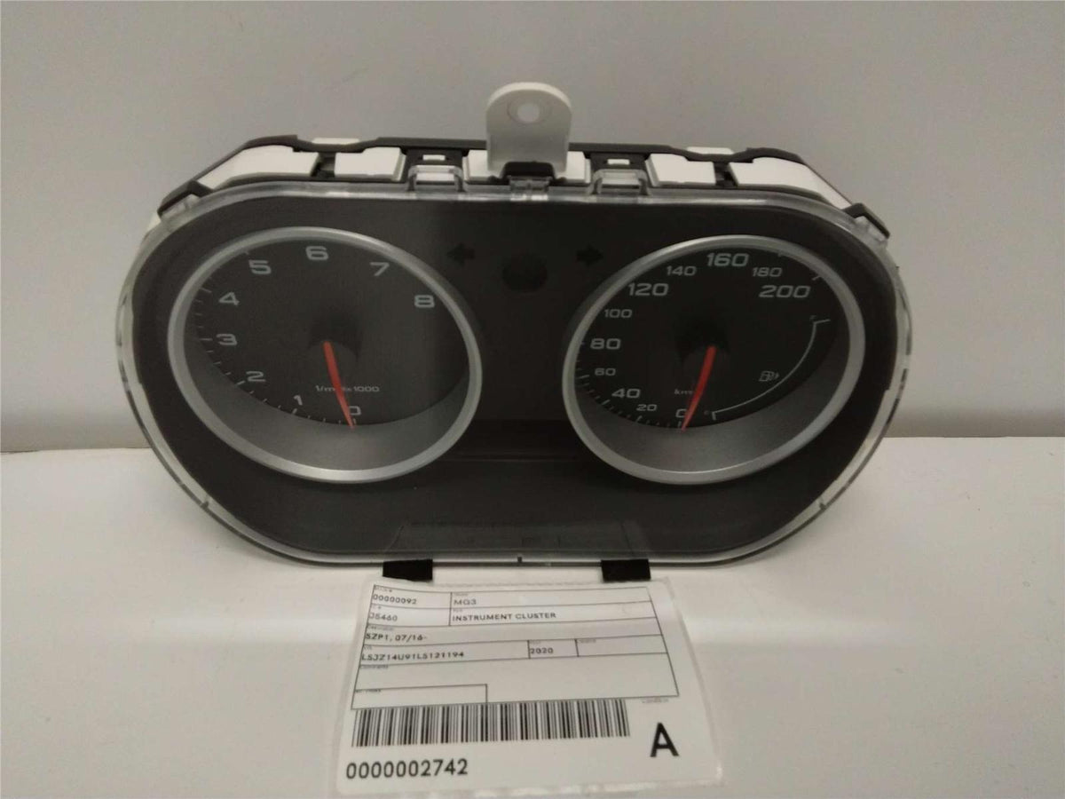 MG, MG3, Instrument Cluster