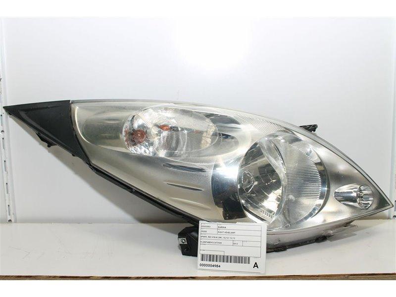 2012, Holden, Barina Spark, CD, Barina Spark, Right Headlamp