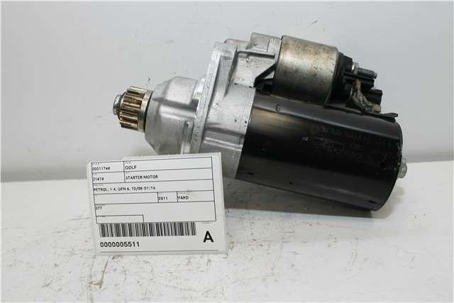 Volkswagen, Golf, GEN6, Golf, Starter Motor