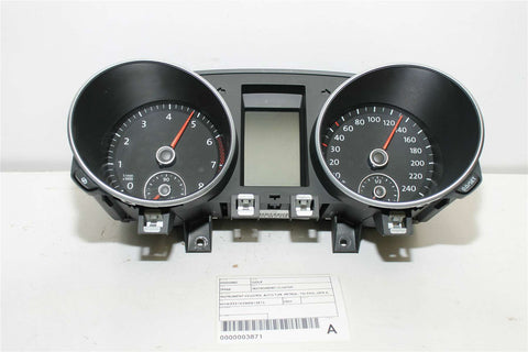 Volkswagen, Golf Instrument Cluster Instrument Cluster Auto T/M Petrol Tsi Eng Gen 6 10/08 01/16