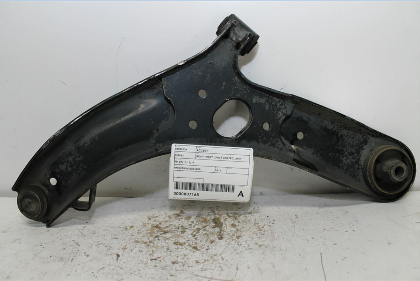 Hyundai, Accent Right Front Lower Control Arm Rb 05/11 12/19