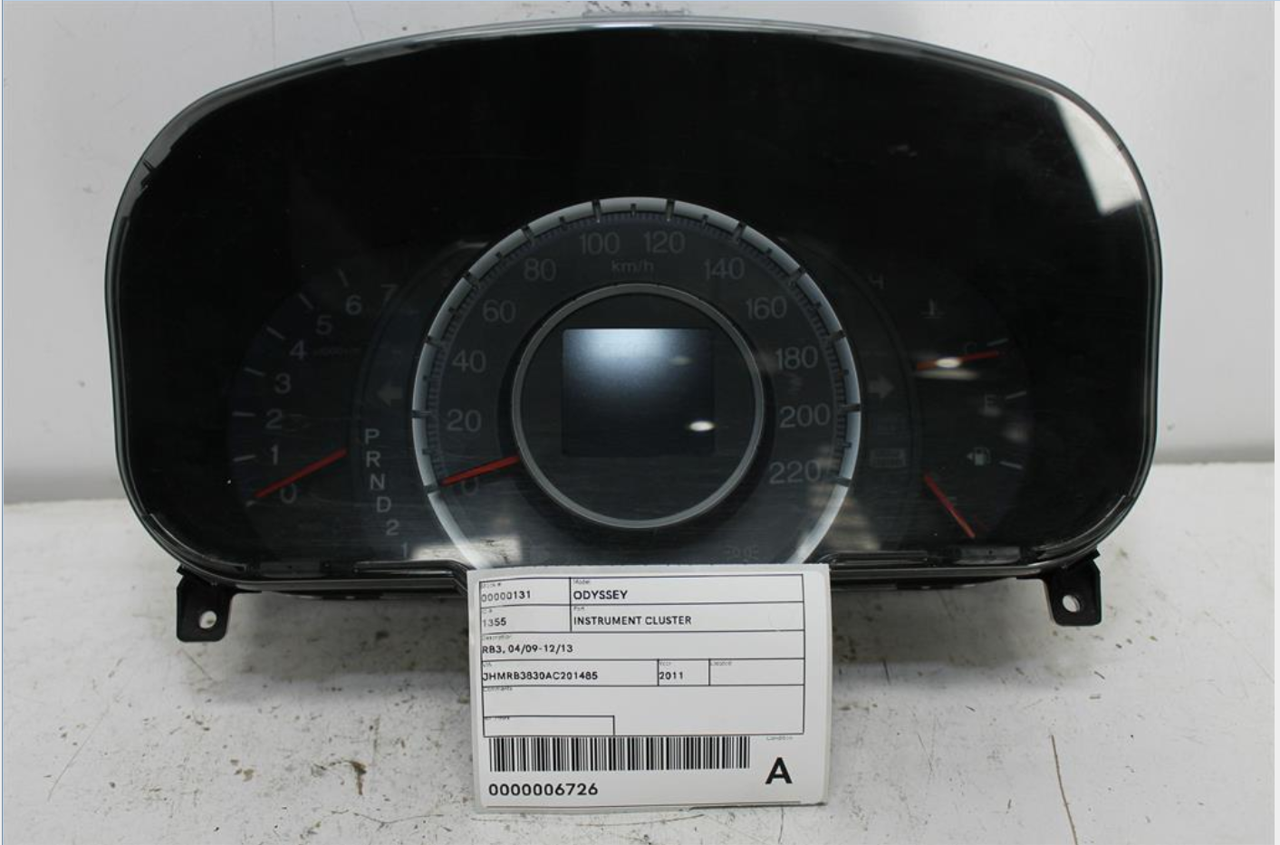 Honda, Odyssey Instrument Cluster Rb3 04/09 12/13