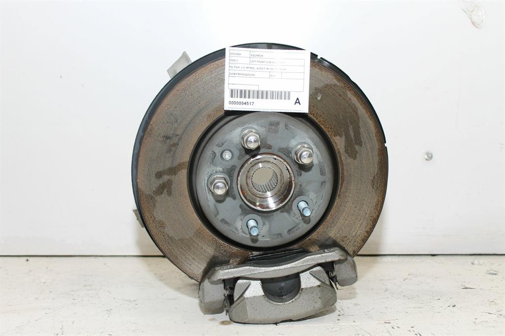 Holden, Equinox Left Front Hub Assembly Eq Fwd 2.0 Petrol Auto T/M 09/17 12/20