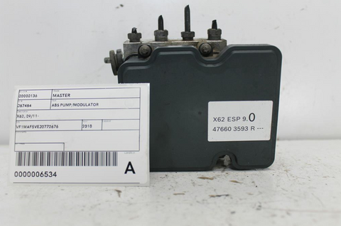 Renault, Master Abs Pump/Modulator X62 09/11